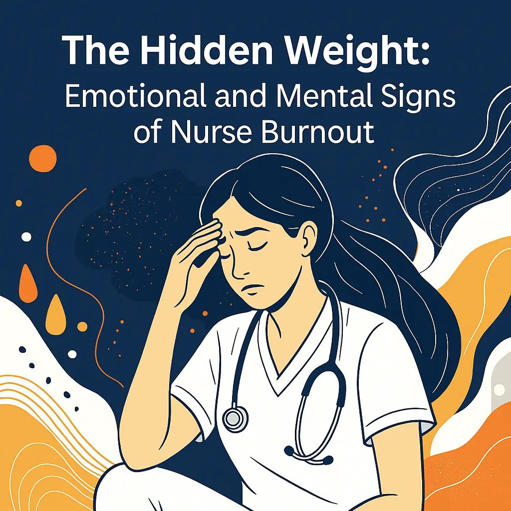 The Hidden Weight: Emotional and Mental Signs of Nurse Burnout